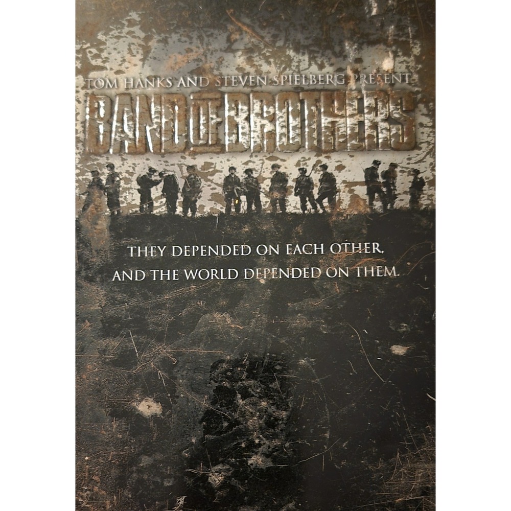 Band of Brothers HBO Miniseries Complete 6 Disc DVD Set Collectible Metal Tin